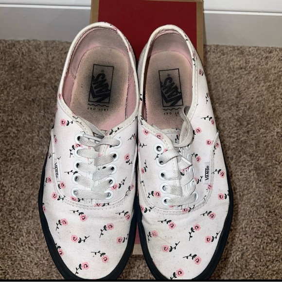 VANS Authentic Lazy Oaf Multi/Black Sneakers Men’s Size 6.5 Women’s 8 w/OG Box - Picture 8 of 10